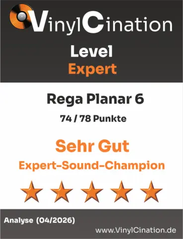 Siegel Expert Sound Champion | Rega Planar 6
