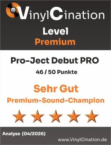 Siegel Premium Sound Champion | Pro-Ject Debut Pro